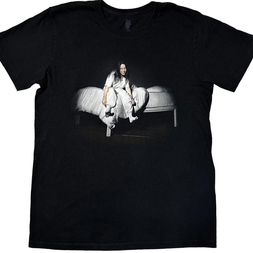 Billie Eilish Official Sweet Dreams Graphic T-Shirt Black Unisex L